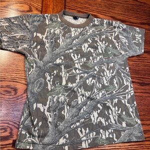 Men’s Small- Vintage Mossy Oak Camouflage Short Sleeve Tee